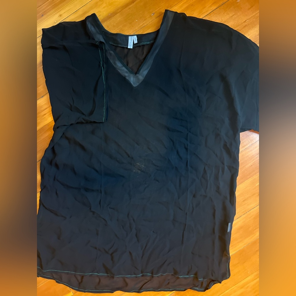 Anthropologie Bl^nk London Sheer Blouse